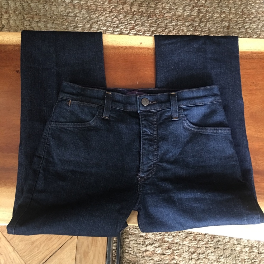 NYDJ Lift & Tuck Dark Blue Jeans SZ 6 EUC